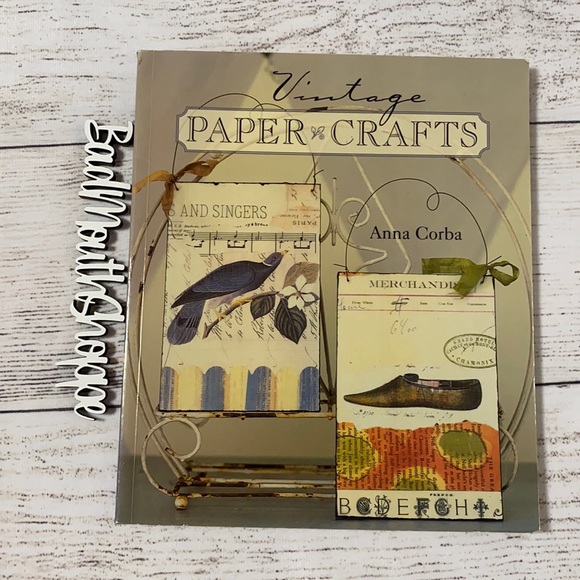 *Vintage Paper Crafts DIY Art Inspiration Book - Picture 1 of 5